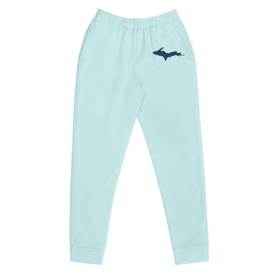 Michigan Upper Peninsula Joggers (w/ UP Outline) | Women's - Cyan