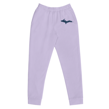 Michigan Upper Peninsula Joggers (w/ UP Outline) | Women's - Lavender