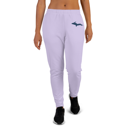 Michigan Upper Peninsula Joggers (w/ UP Outline) | Women's - Lavender