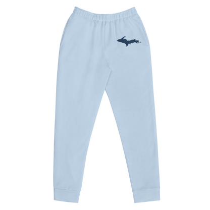 Michigan Upper Peninsula Joggers (w/ UP Outline) | Women's - Light Blue