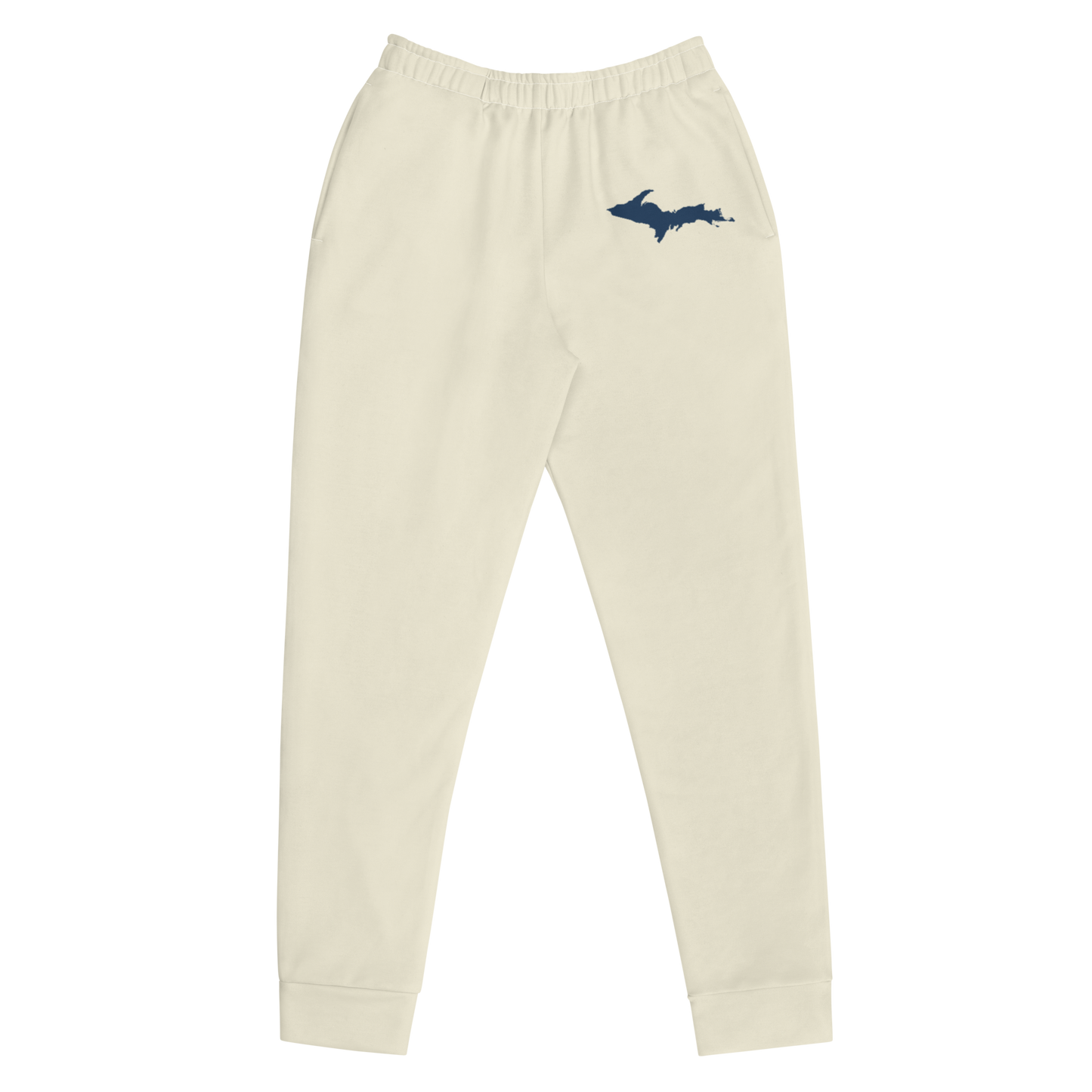 Michigan Upper Peninsula Joggers (w/ UP Outline) | Women's - Ivory