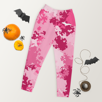 Michigan Upper Peninsula Joggers (w/ UP Outline) | Women's - Pink Camo