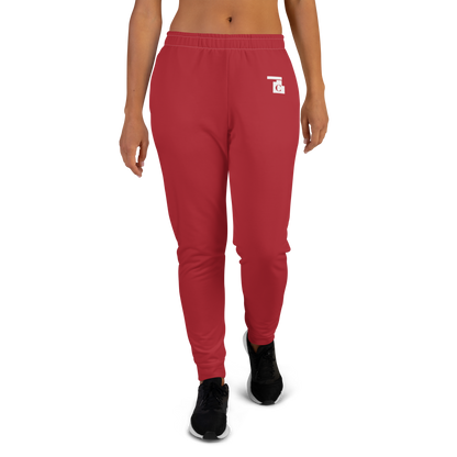 Michigan Circumspice Joggers (w/ Blocky C Logo) | Women's - Thimbleberry Red