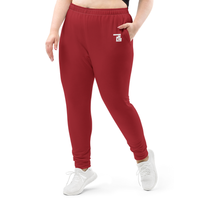 Michigan Circumspice Joggers (w/ Blocky C Logo) | Women's - Thimbleberry Red