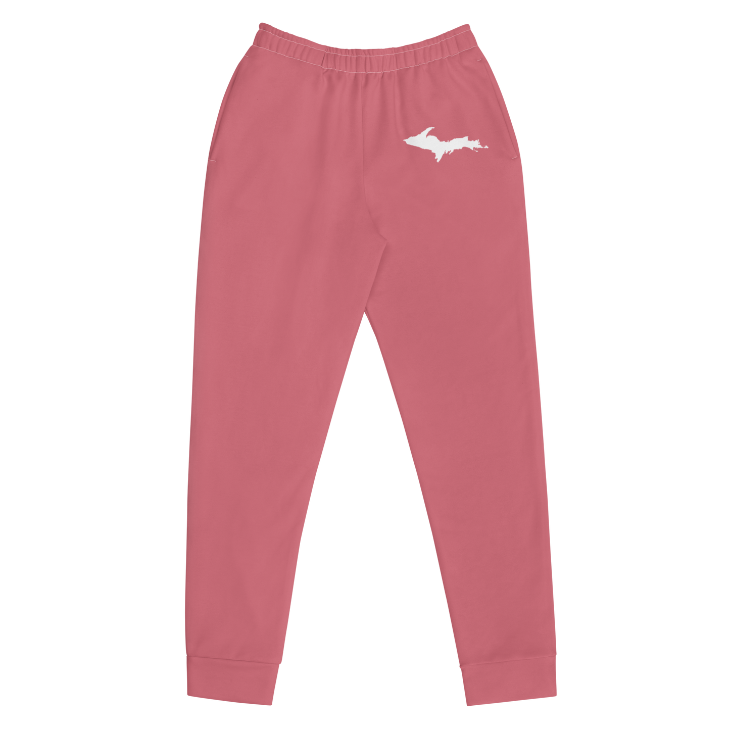 Michigan Upper Peninsula Joggers (w/ UP Outline) | Women's - Watermelon Pink