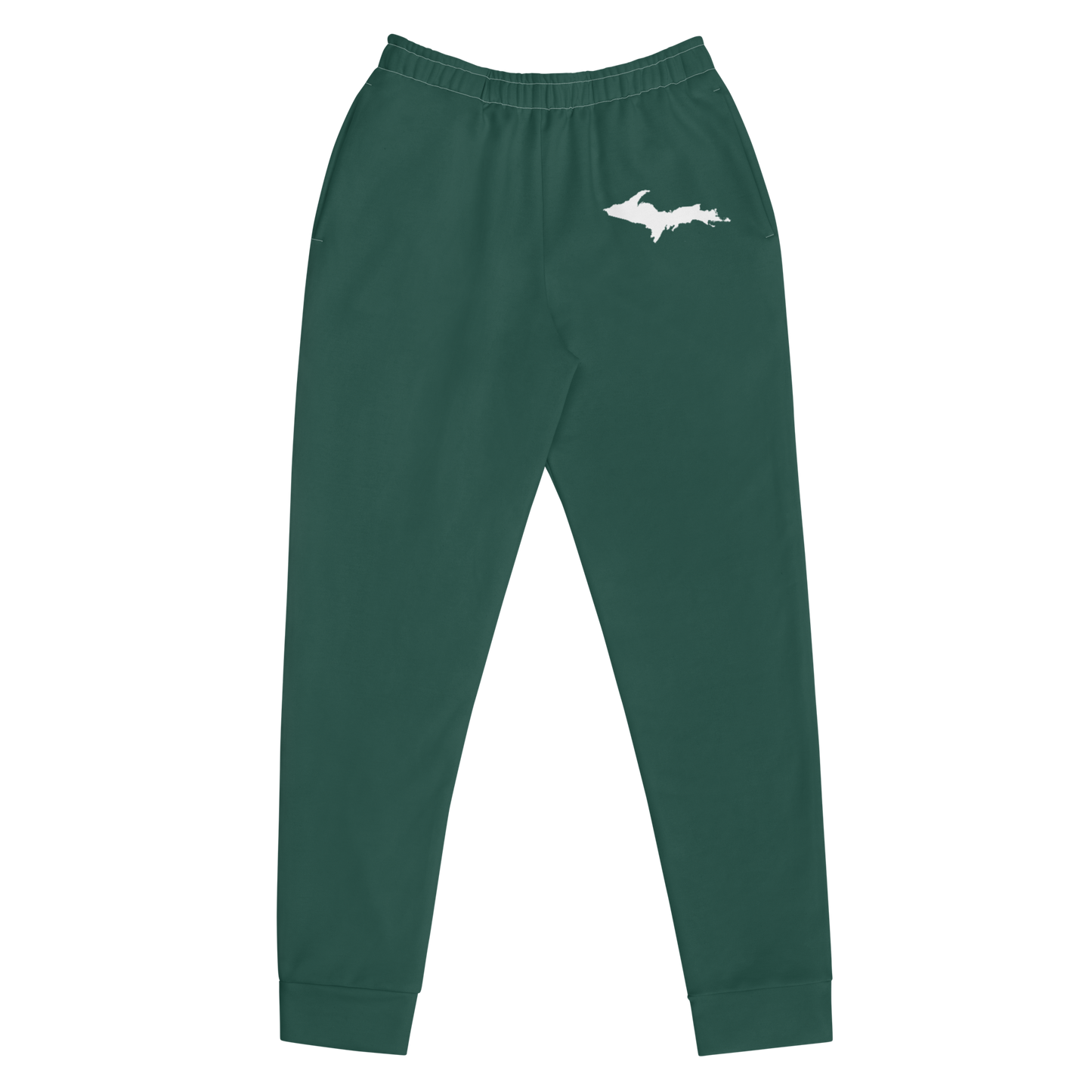 Michigan Upper Peninsula Joggers (w/ UP Outline) | Women's - Laconic Green