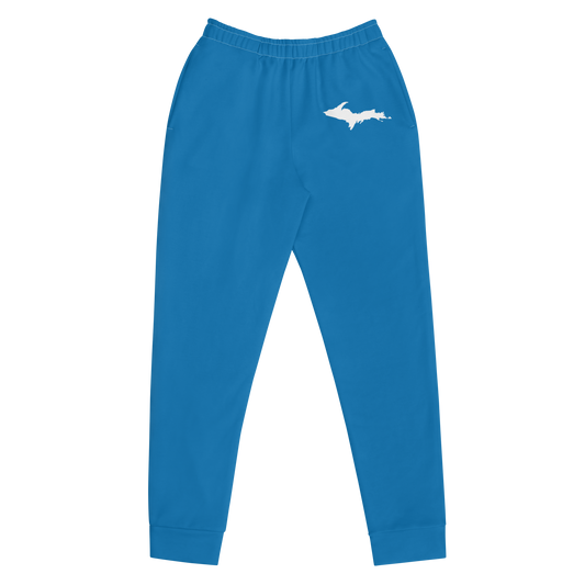 Michigan Upper Peninsula Joggers (w/ UP Outline) | Women's - Azure