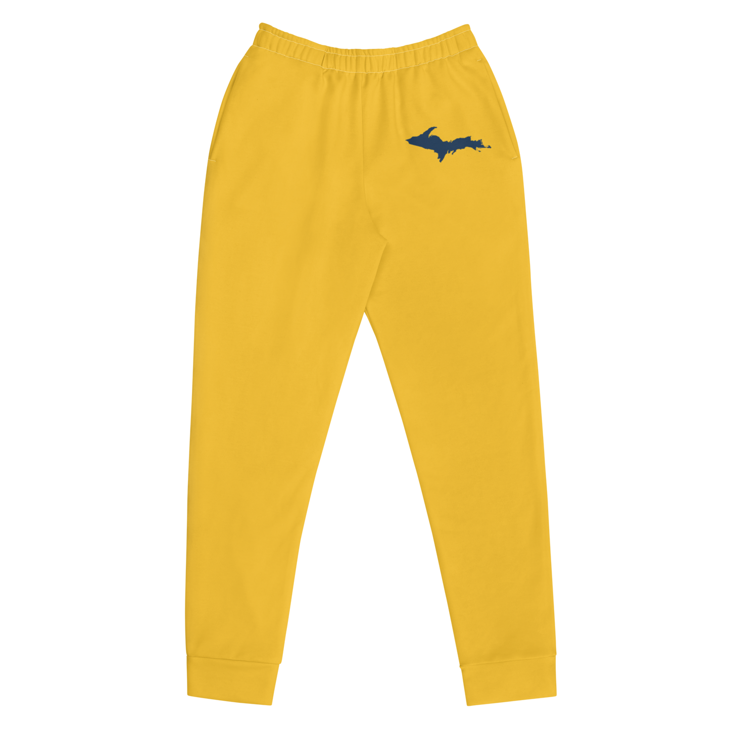 Michigan Upper Peninsula Joggers (w/ UP Outline) | Women's - Superior Gold