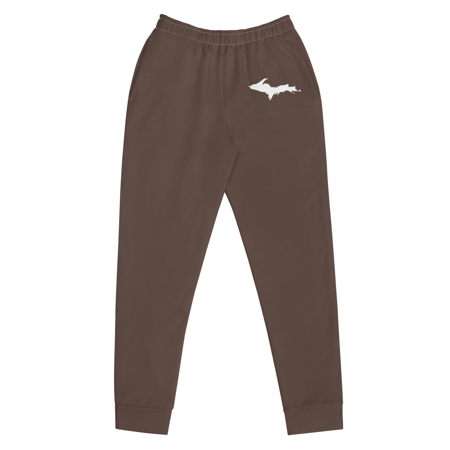 Michigan Upper Peninsula Joggers (w/ UP Outline) | Women's - Hickory Color