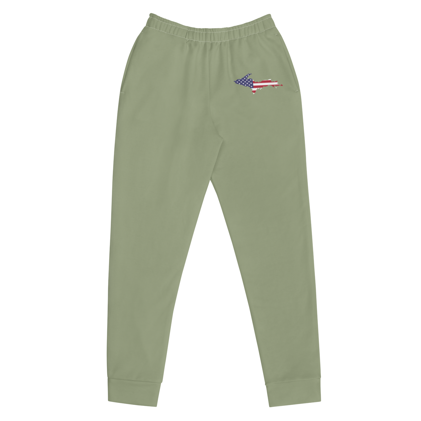 Women's Michigan Upper Peninsula Joggers (w/ UP Outline) | Women's - Beachgrass Green