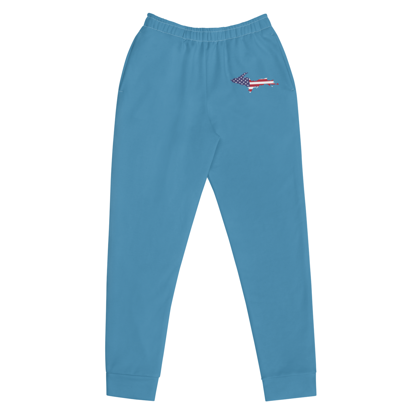 Michigan Upper Peninsula Joggers (w/ UP Outline) | Women's - Lake Michigan Blue