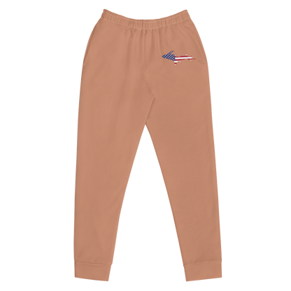 Michigan Upper Peninsula Joggers (w/ UP Outline) | Women's - Copper Color