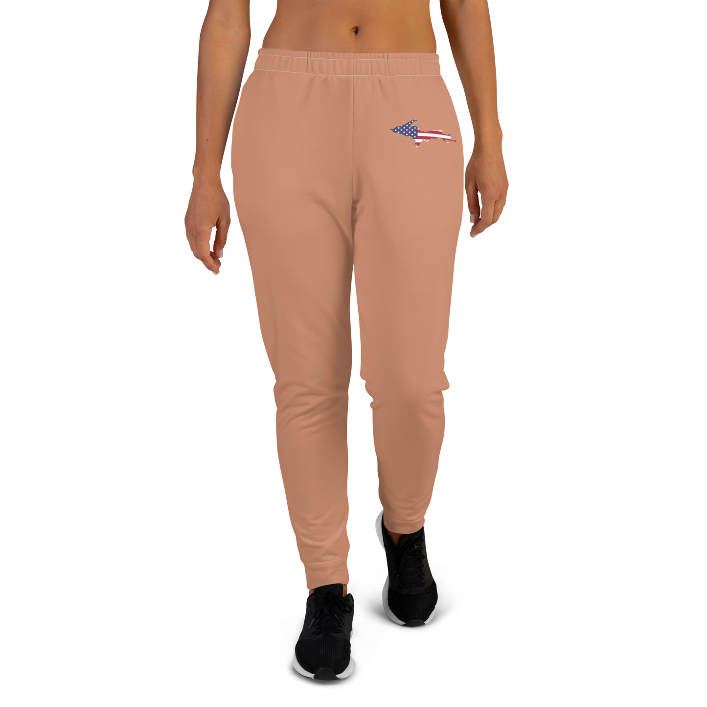 Michigan Upper Peninsula Joggers (w/ UP Outline) | Women's - Copper Color