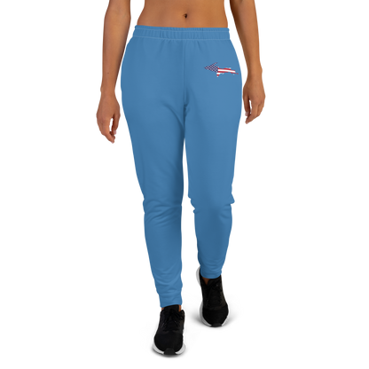 Michigan Upper Peninsula Joggers (w/ UP Outline) | Women's - Lake Superior