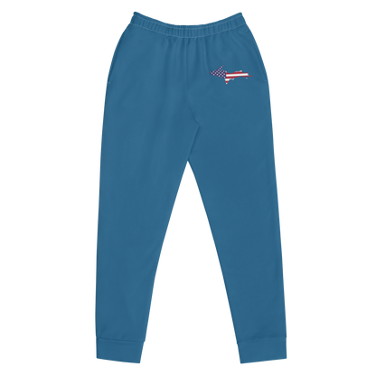 Michigan Upper Peninsula Joggers (w/ UP Outline) | Women's - Blueberry