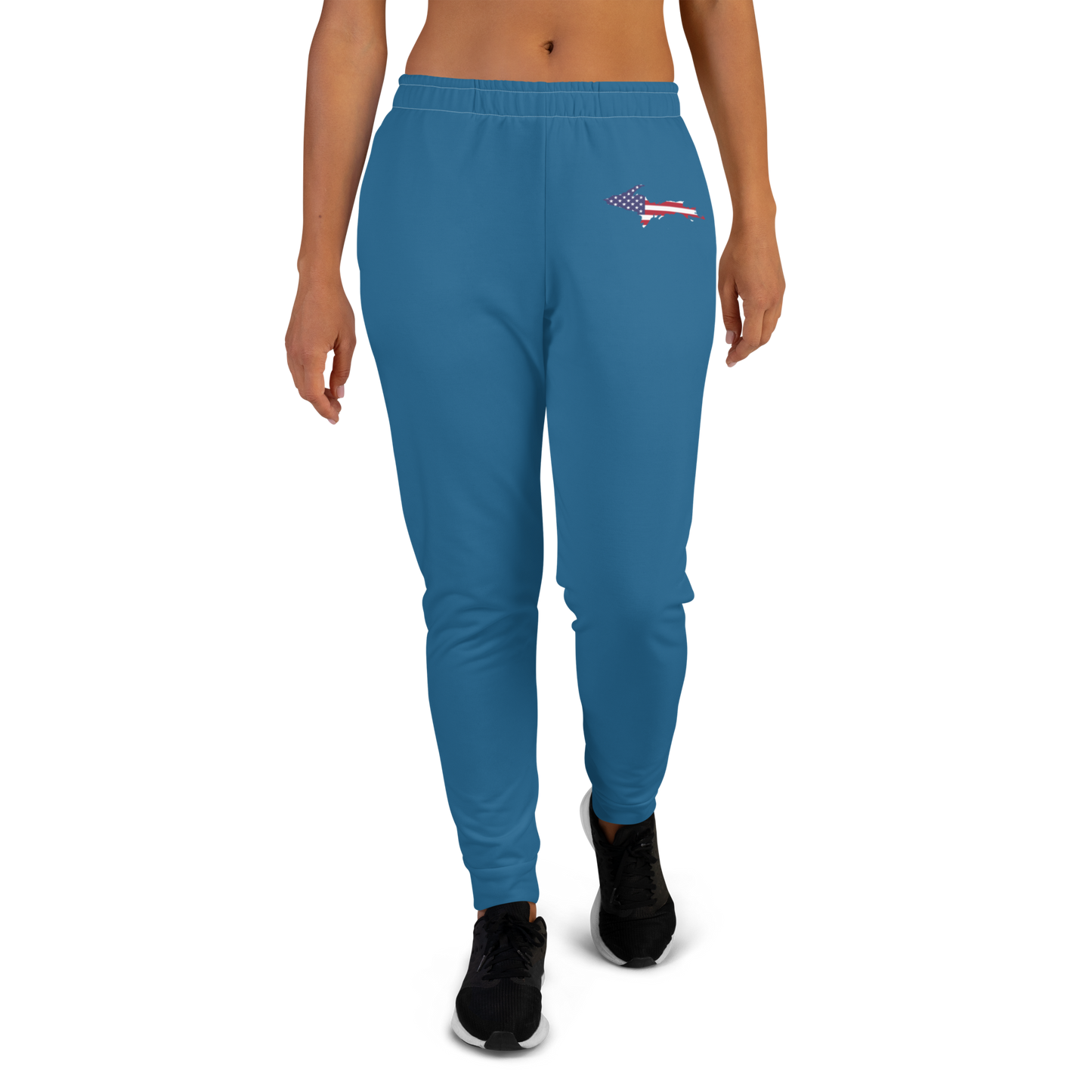 Michigan Upper Peninsula Joggers (w/ UP Outline) | Women's - Blueberry