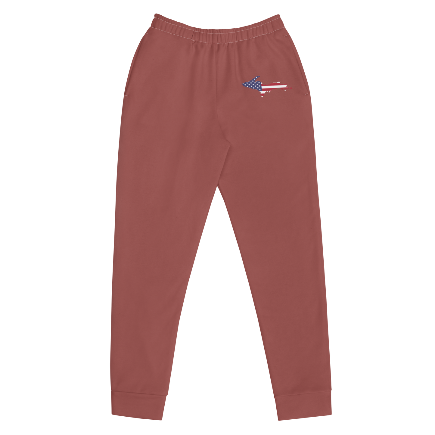 Michigan Upper Peninsula Joggers (w/ UP Outline) | Women's - Ore Dock Red