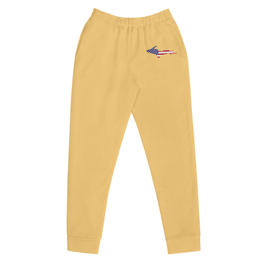 Michigan Upper Peninsula Joggers (w/ UP Outline) | Women's - Citrine