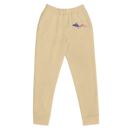 Michigan Upper Peninsula Joggers (w/ UP Outline) | Women's - Maple Color