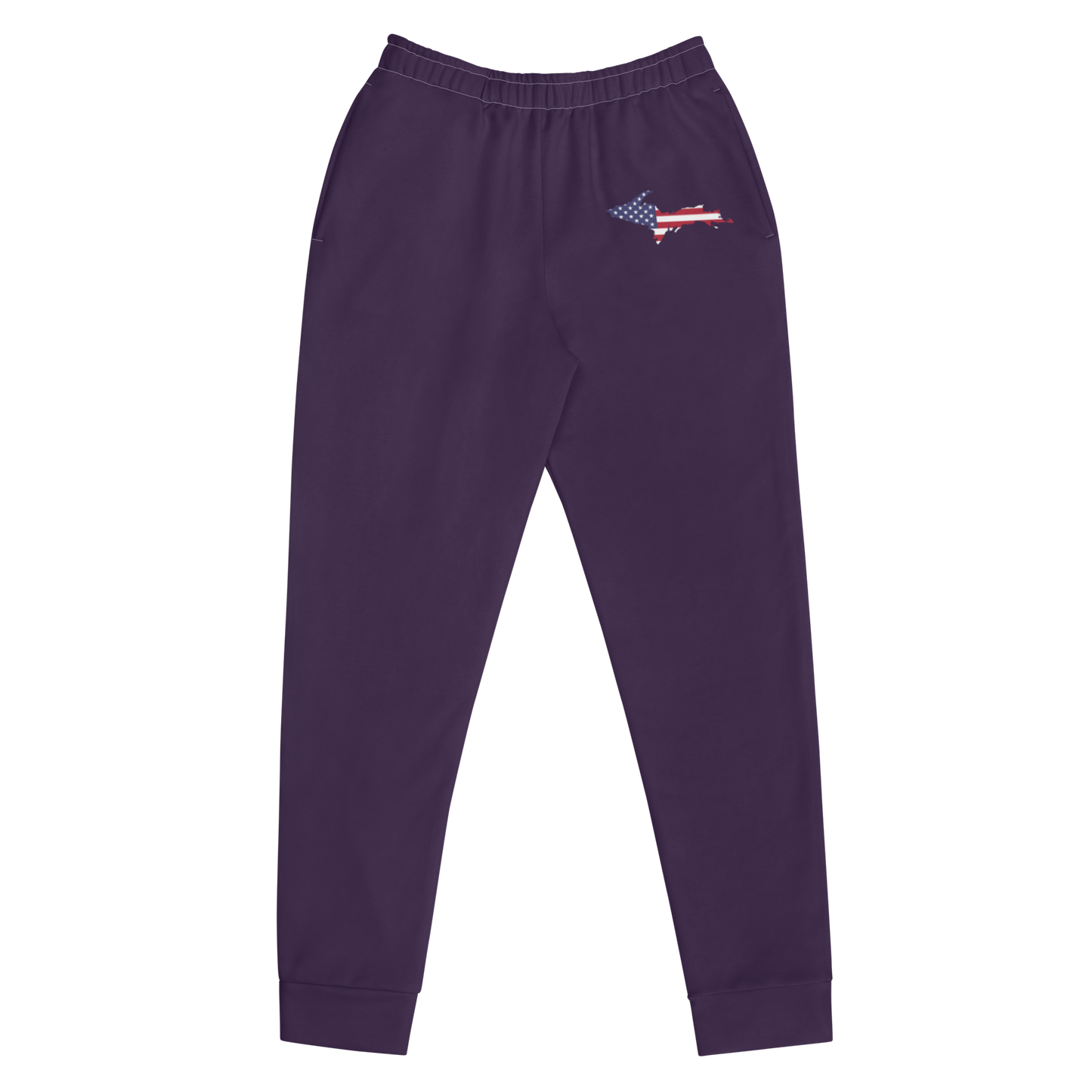 Michigan Upper Peninsula Joggers (w/ UP Outline) | Women's - Blackcurrant