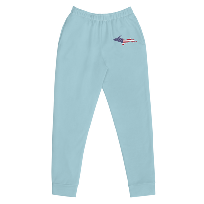 Michigan Upper Peninsula Joggers (w/ UP Outline) | Women's - '58 Caddie Blue