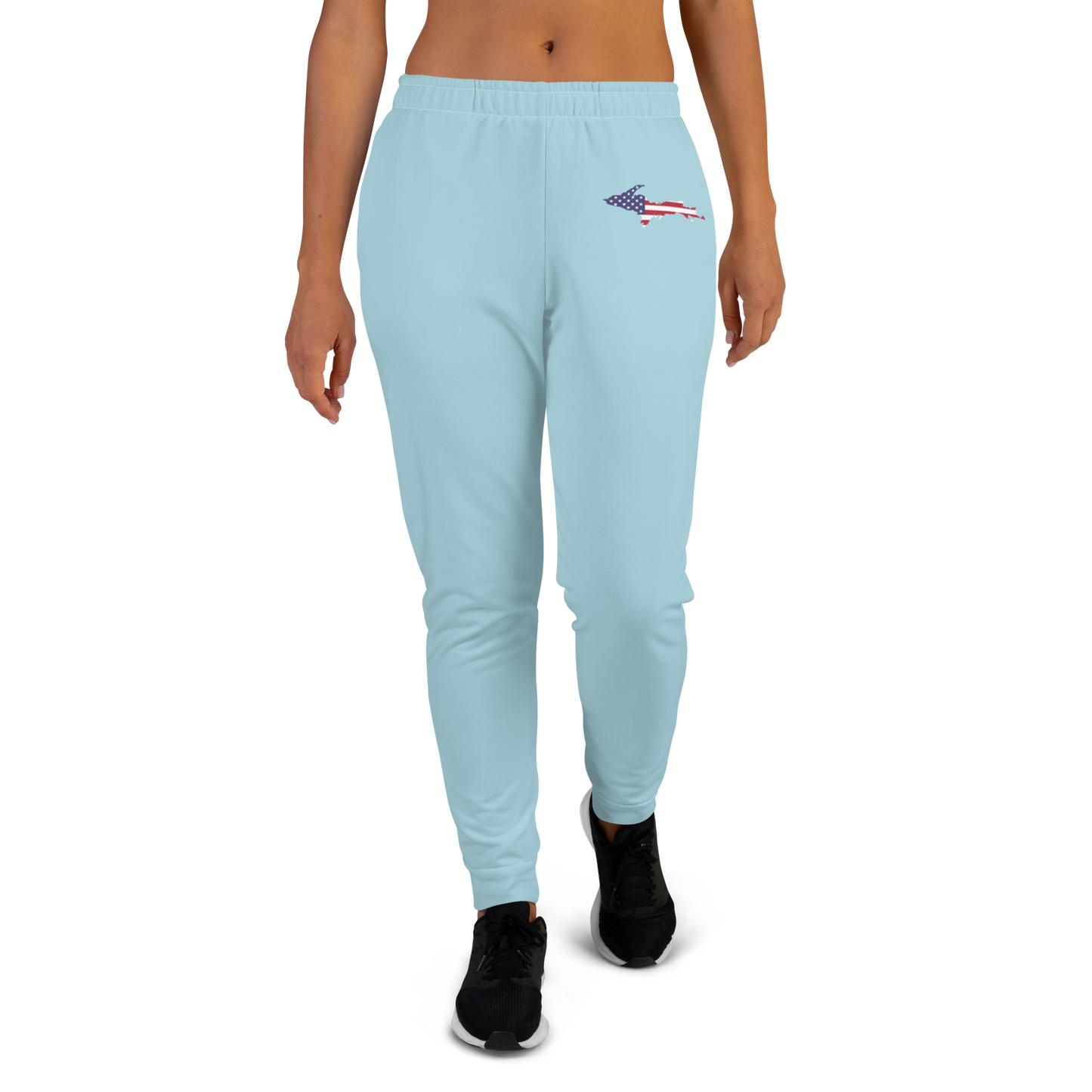 Michigan Upper Peninsula Joggers (w/ UP Outline) | Women's - '58 Caddie Blue