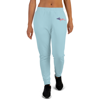 Michigan Upper Peninsula Joggers (w/ UP Outline) | Women's - '58 Caddie Blue