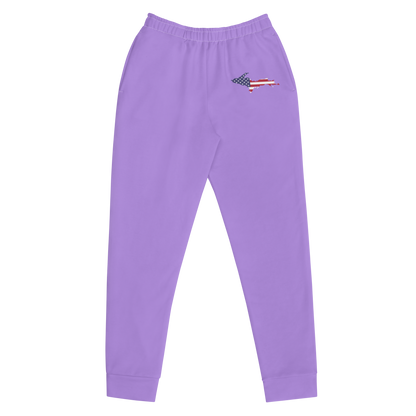 Michigan Upper Peninsula Joggers (w/ UP Outline) | Women's - Lavender