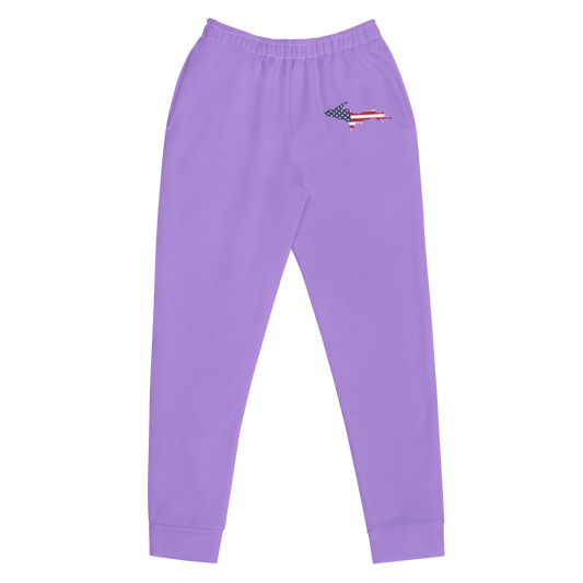 Michigan Upper Peninsula Joggers (w/ UP Outline) | Women's - Lavender