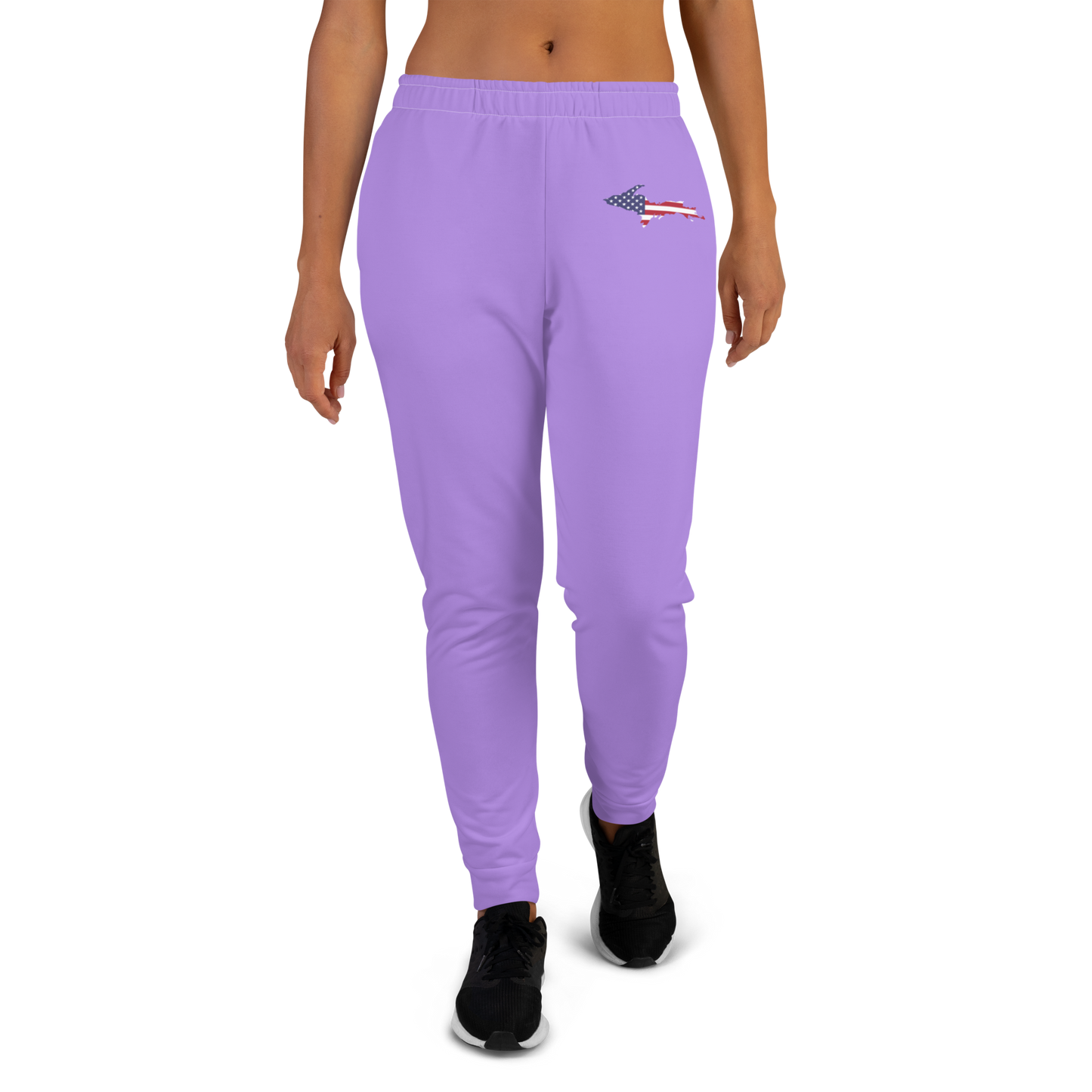 Michigan Upper Peninsula Joggers (w/ UP Outline) | Women's - Lavender