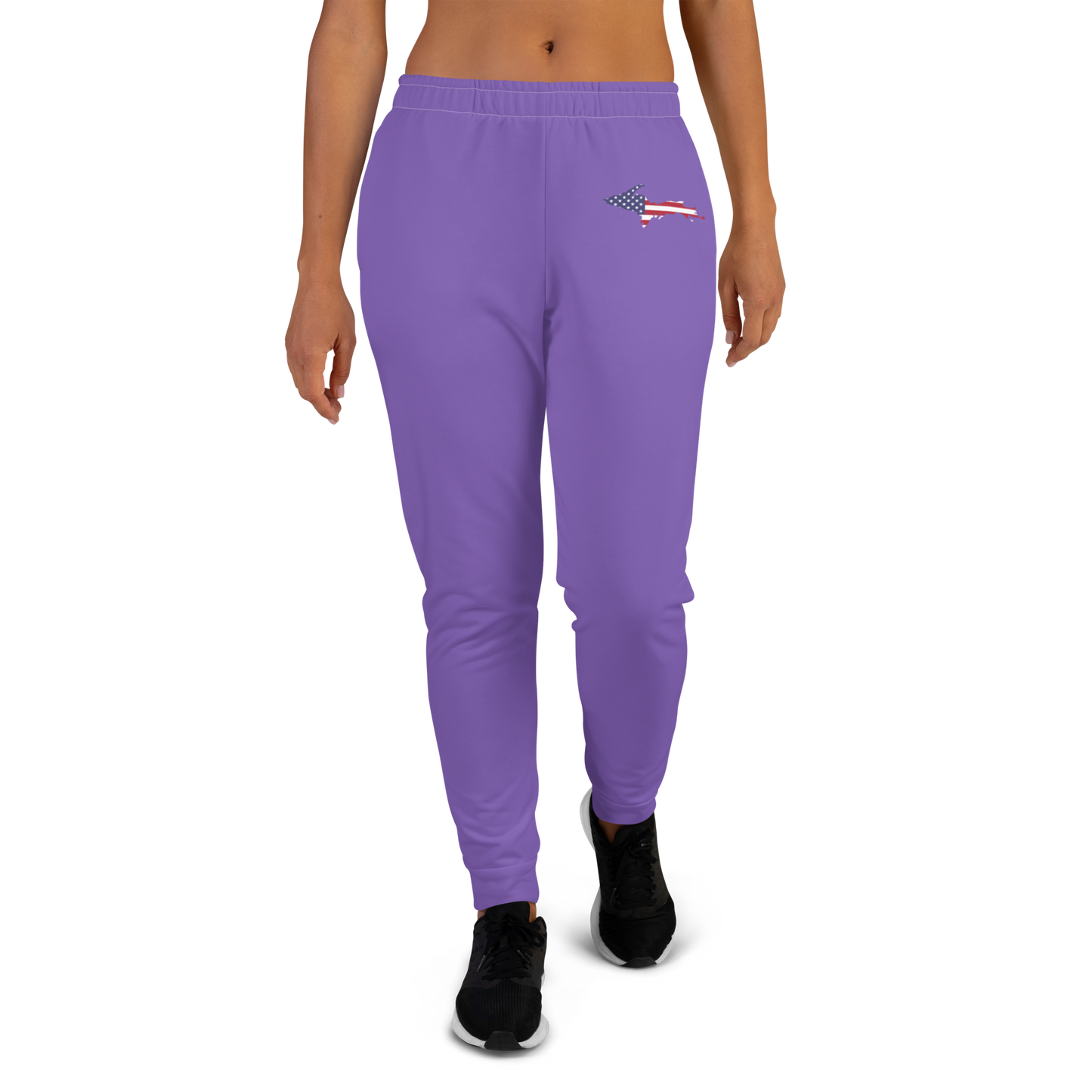 Michigan Upper Peninsula Joggers (w/ UP Outline) | Women's - Lake Iris