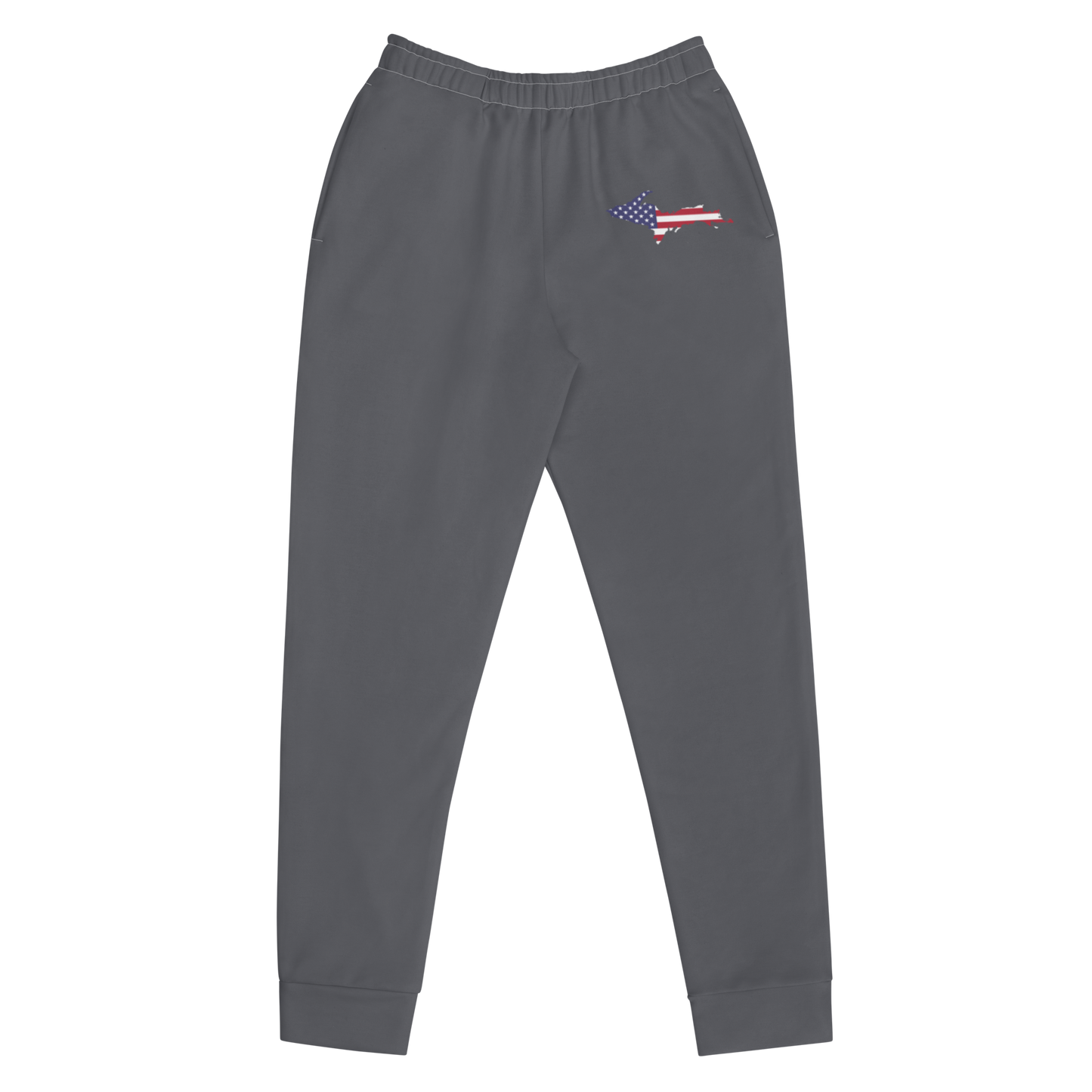 Michigan Upper Peninsula Joggers (w/ UP Outline) | Women's - Iron Ore Grey