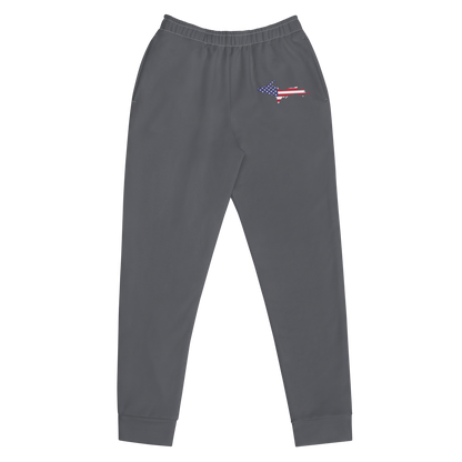 Michigan Upper Peninsula Joggers (w/ UP Outline) | Women's - Iron Ore Grey