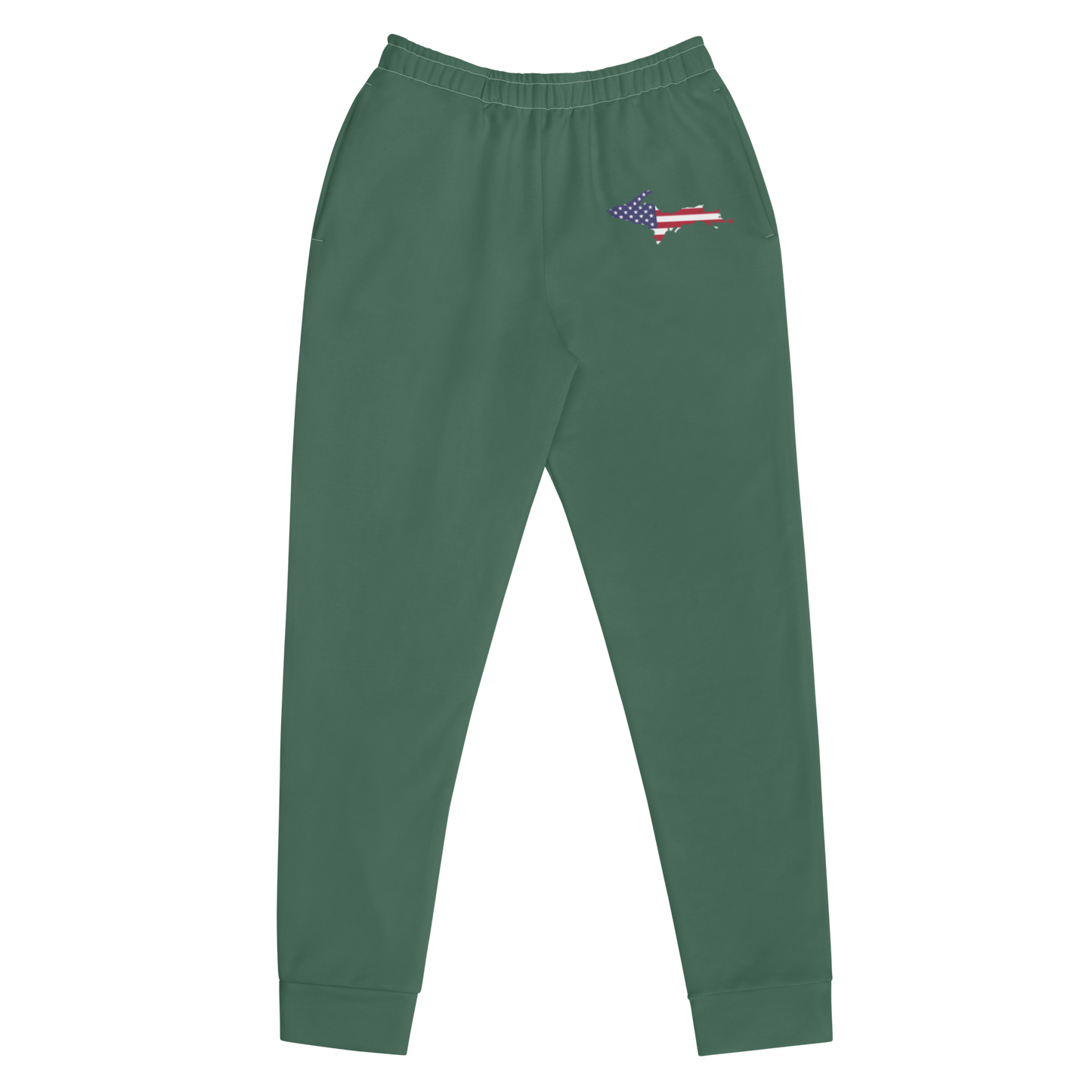 Michigan Upper Peninsula Joggers (w/ UP Outline) | Women's - Ginger Ale Green