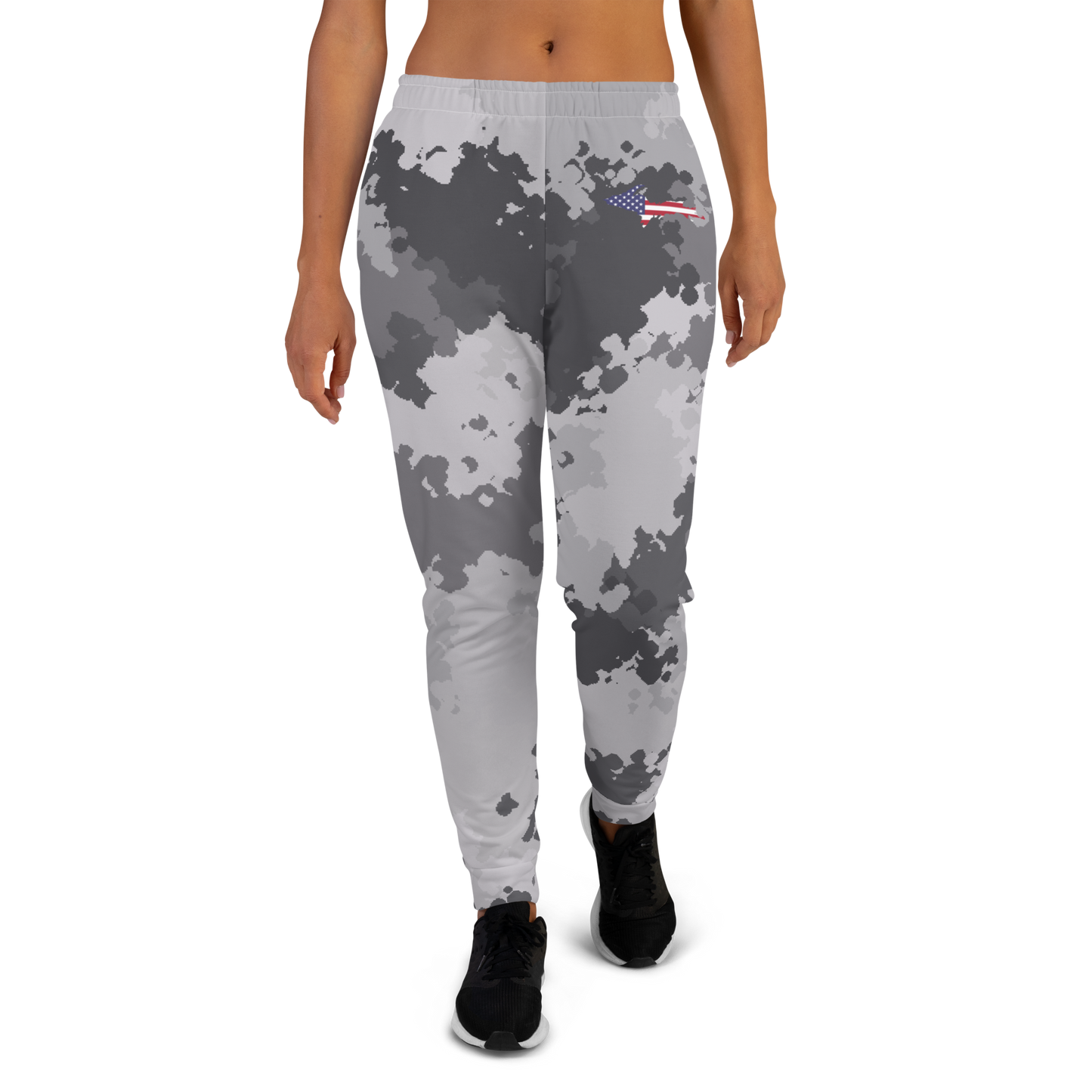 Michigan Upper Peninsula Joggers (w/ UP Outline) | Women's - Iron Ore Camo