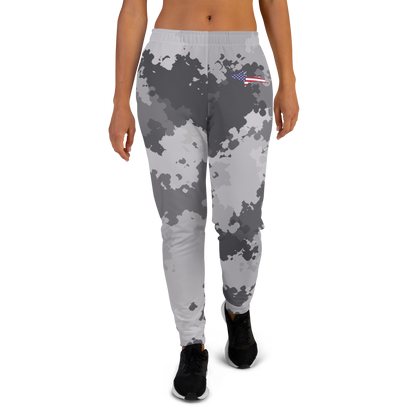 Michigan Upper Peninsula Joggers (w/ UP Outline) | Women's - Iron Ore Camo