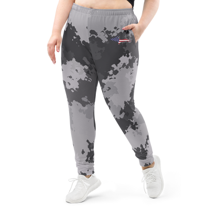 Michigan Upper Peninsula Joggers (w/ UP Outline) | Women's - Iron Ore Camo