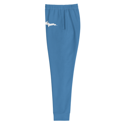 Michigan Upper Peninsula Joggers (w/ UP Outline) | Women's - Lake Superior Blue