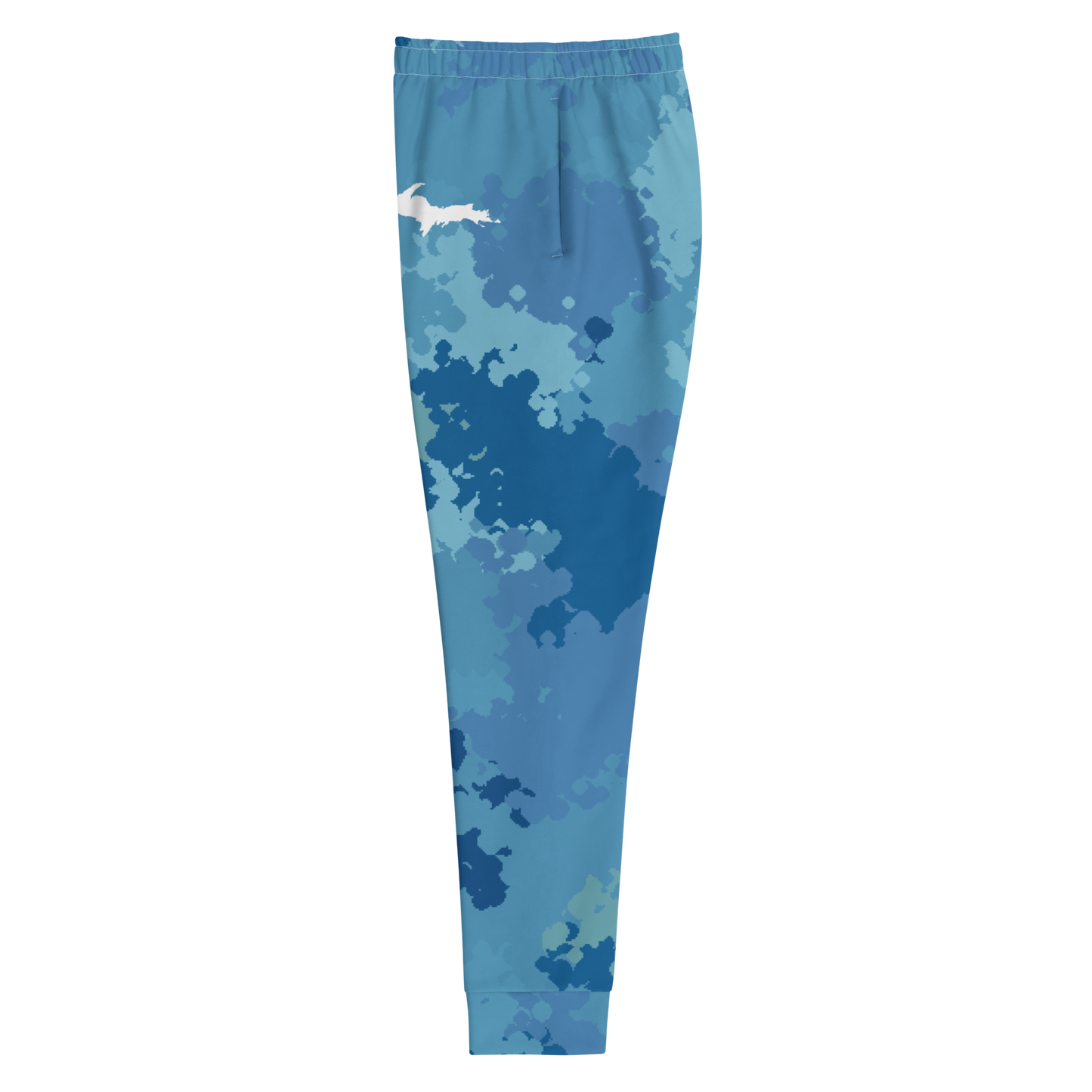 Michigan Upper Peninsula Joggers (w/ UP Outline) | Women's - Great Lakes Camo