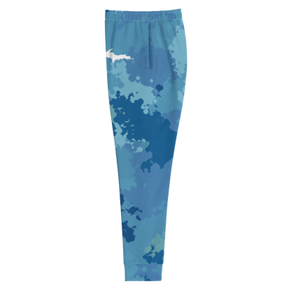 Michigan Upper Peninsula Joggers (w/ UP Outline) | Women's - Great Lakes Camo