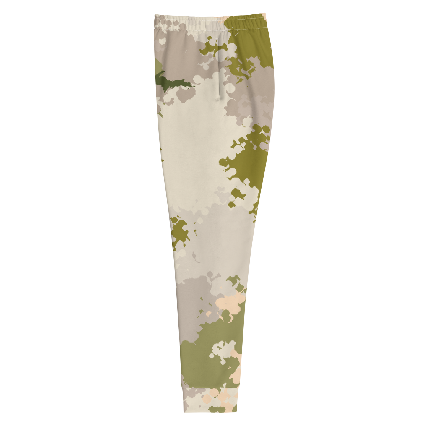 Michigan Upper Peninsula Joggers (w/ UP Outline) | Women's - Rosy Mound Camo