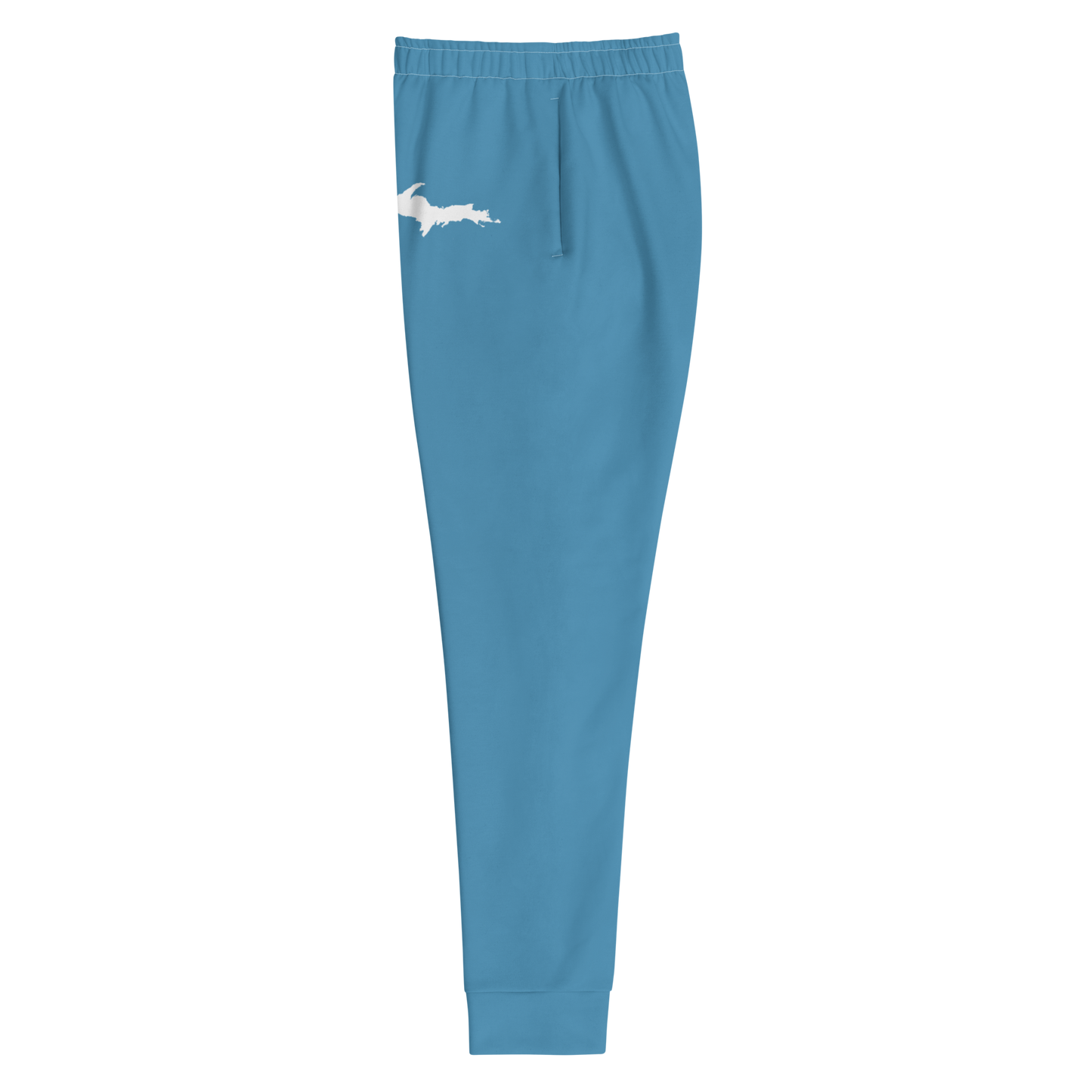 Michigan Upper Peninsula Joggers (w/ UP Outline) | Women's - Lake Michigan Blue