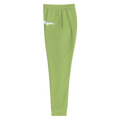 Michigan Upper Peninsula Joggers (w/ UP Outline) | Women's - Gooseberry Green