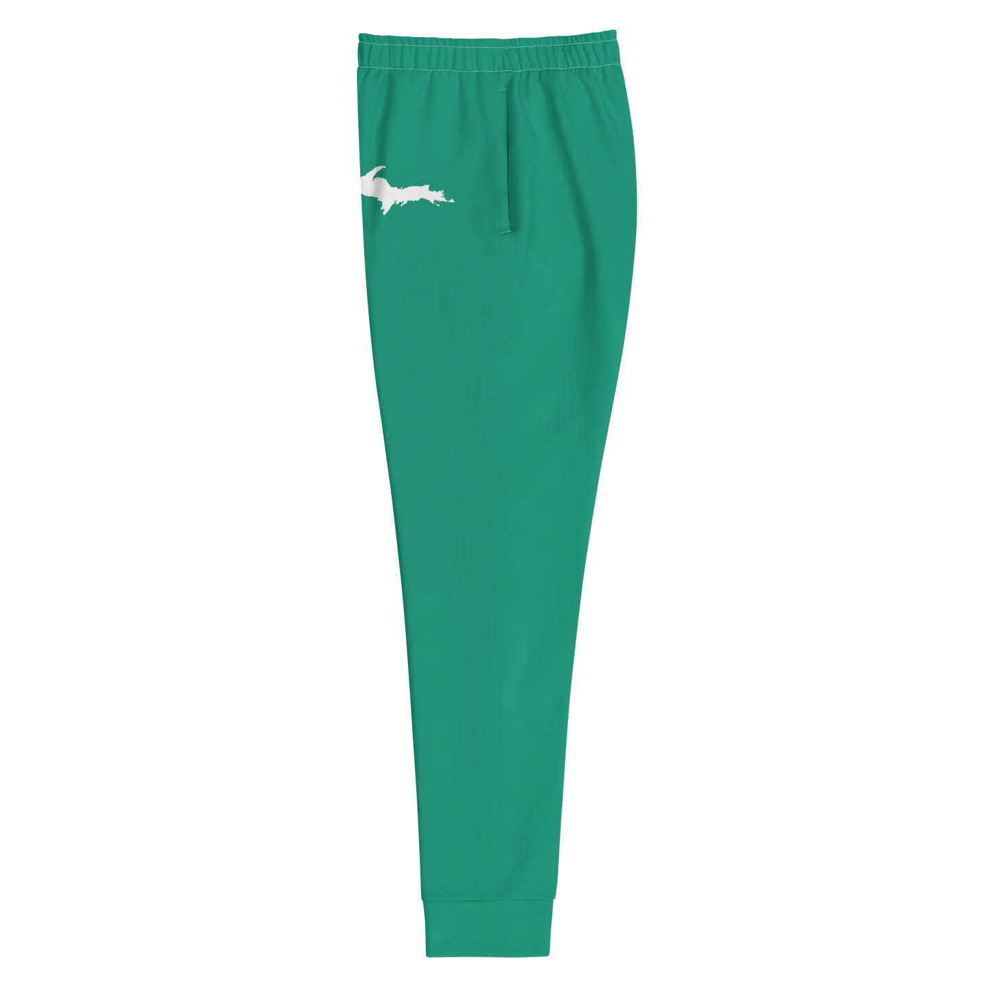 Michigan Upper Peninsula Joggers (w/ UP Outline) | Women's - Emerald Green