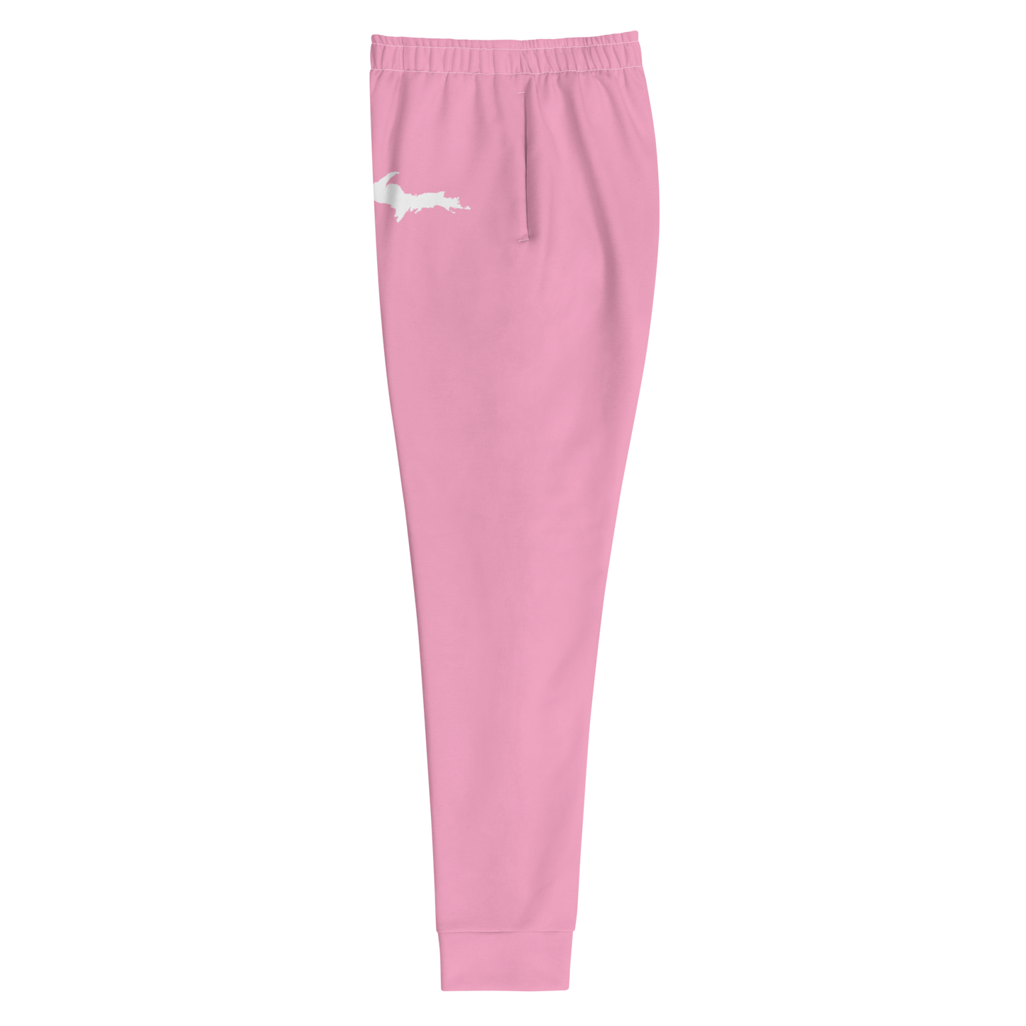 Michigan Upper Peninsula Joggers (w/ UP Outline) | Women's - '67 Caddie Pink