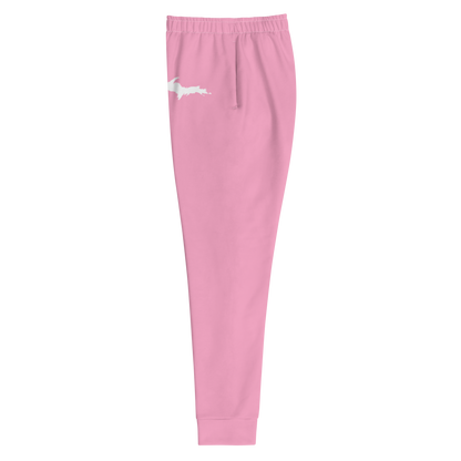 Michigan Upper Peninsula Joggers (w/ UP Outline) | Women's - '67 Caddie Pink