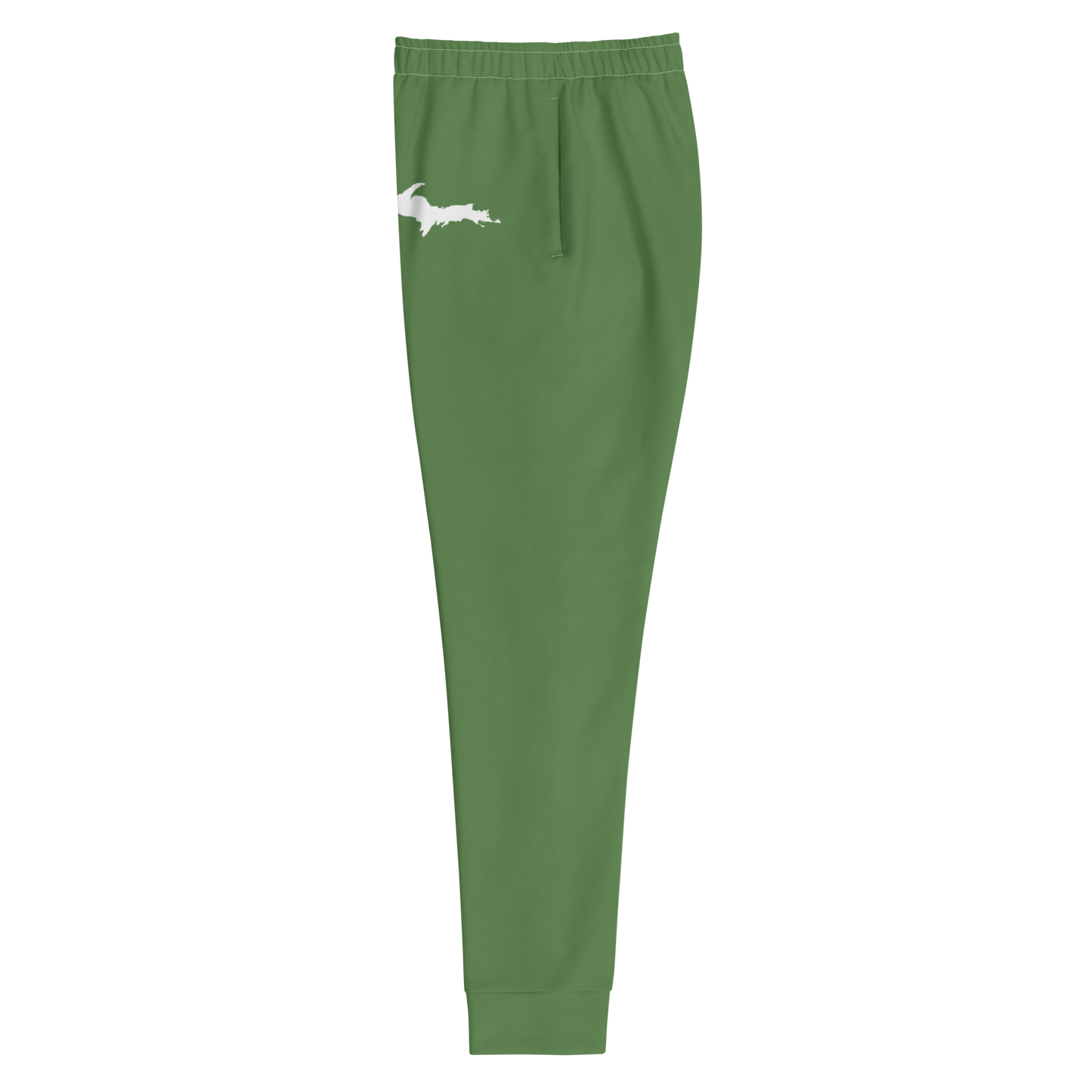 Michigan Upper Peninsula Joggers (w/ UP Outline) | Women's - Pine Green