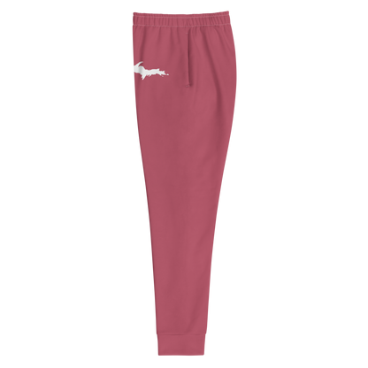 Michigan Upper Peninsula Joggers (w/ UP Outline) | Women's - Popstar Pink