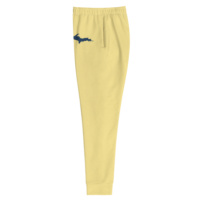 Michigan Upper Peninsula Joggers (w/ UP Outline) | Women's - Cherry Yellow