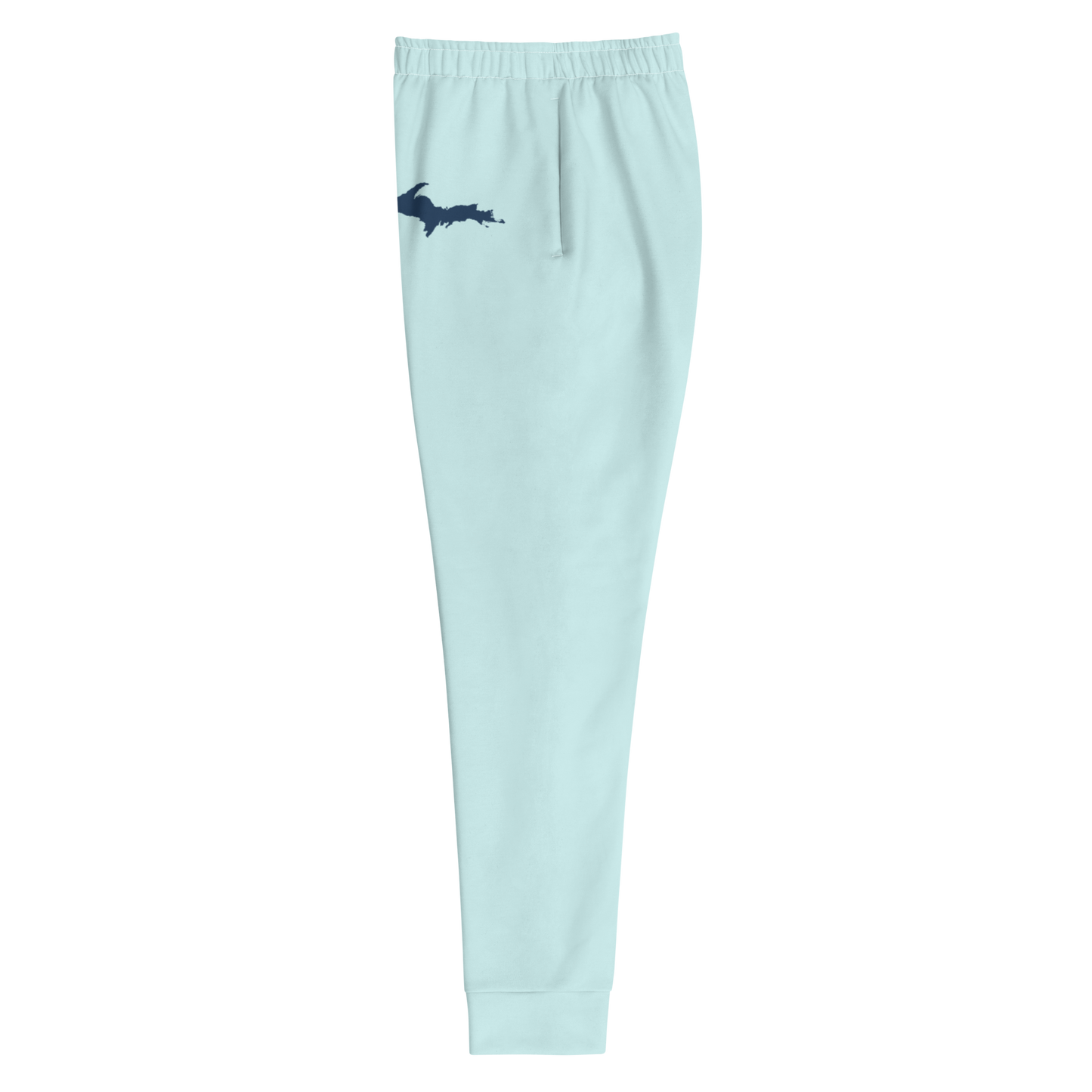 Michigan Upper Peninsula Joggers (w/ UP Outline) | Women's - Cyan